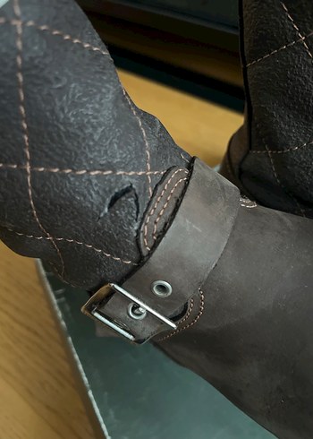 Harley Davidson Kahverengi Bot - Görsel 5