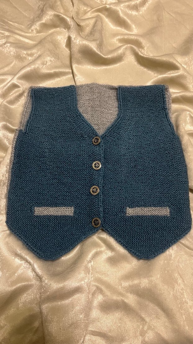 Erkek Çocuk Triko Kolsuz Yelek - Görsel 2