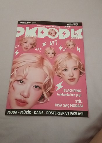 BLACKPINK Kısa Saç Modası Dergisi