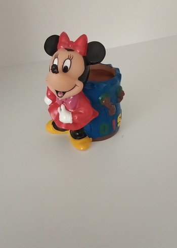 Beden Renk Renkli Minnie Mouse Figürü