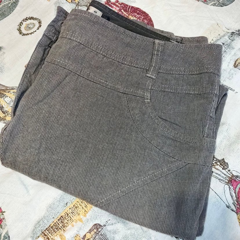 44 beden kahve, detaylı pantolon - Görsel 5