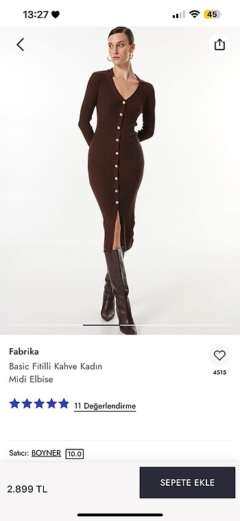 38 Beden fabrika elbise