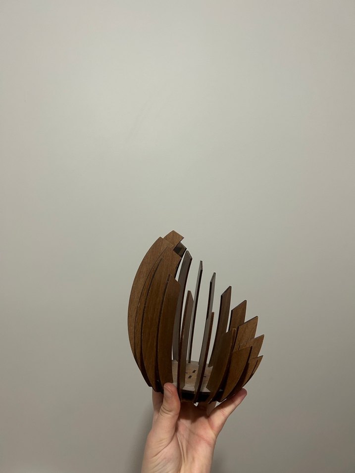 Koyu Kahverengi Ahşap Dekorasyon - Görsel 2