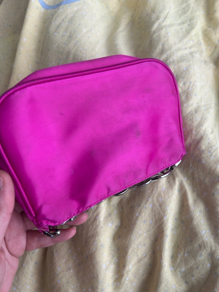 Pembe Zincir Detaylı Kadın Çanta - Görsel 3