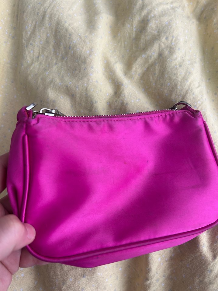 Pembe Zincir Detaylı Kadın Çanta - Görsel 4