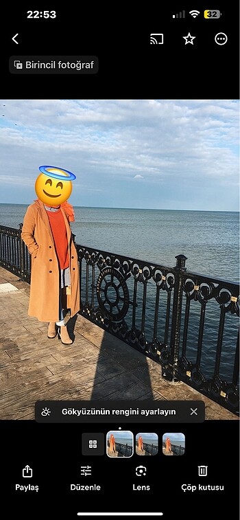 s Beden kahverengi Renk Kahverengi uzun kaşe kaban