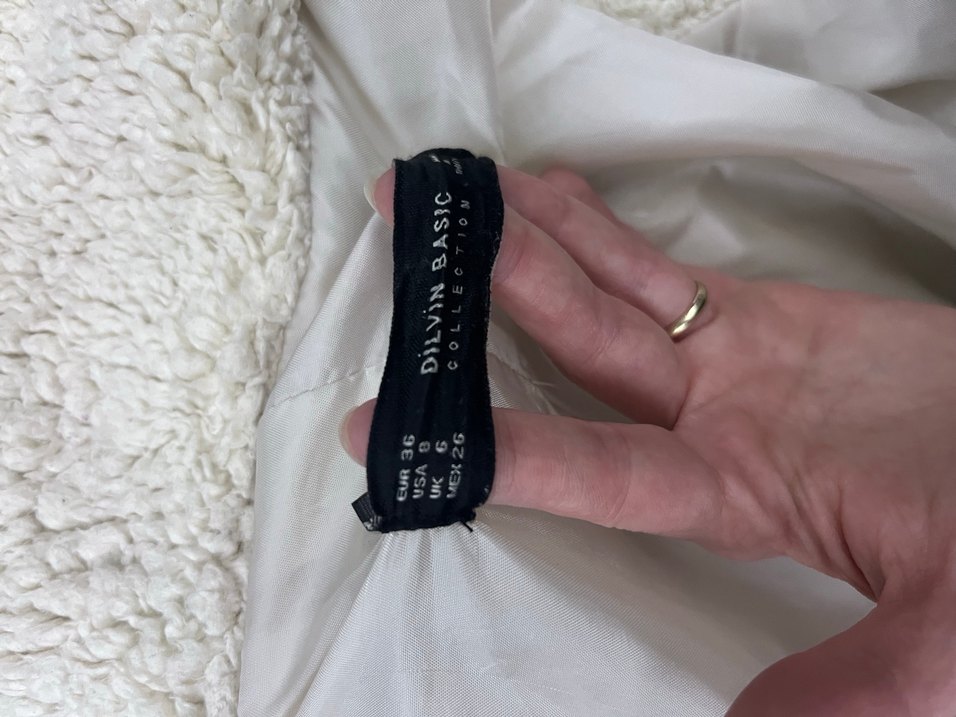 Pembe Peluş Kadın Kaban 36 beden - Görsel 4