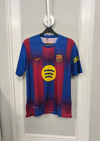 Erkek Mavi Kısa Kollu Barcelona Forma