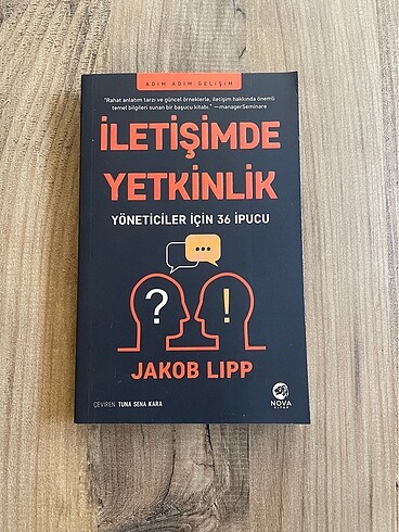 Jakob Lipp- İletişimde Yetkinlik - Nova kitap