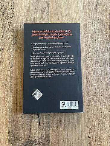 Beden Jakob Lipp- İletişimde Yetkinlik - Nova kitap