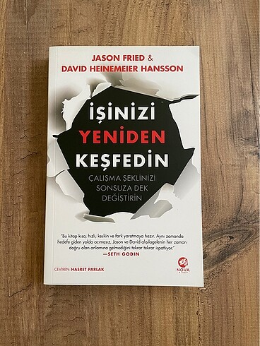 Fried ve Hansson - İşinizi Yeniden Keşfedin - Nova
