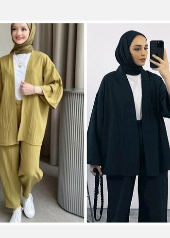 Diğer Kadın Kimono takım pantolon