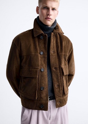 Zara kadife ceket - Görsel 2