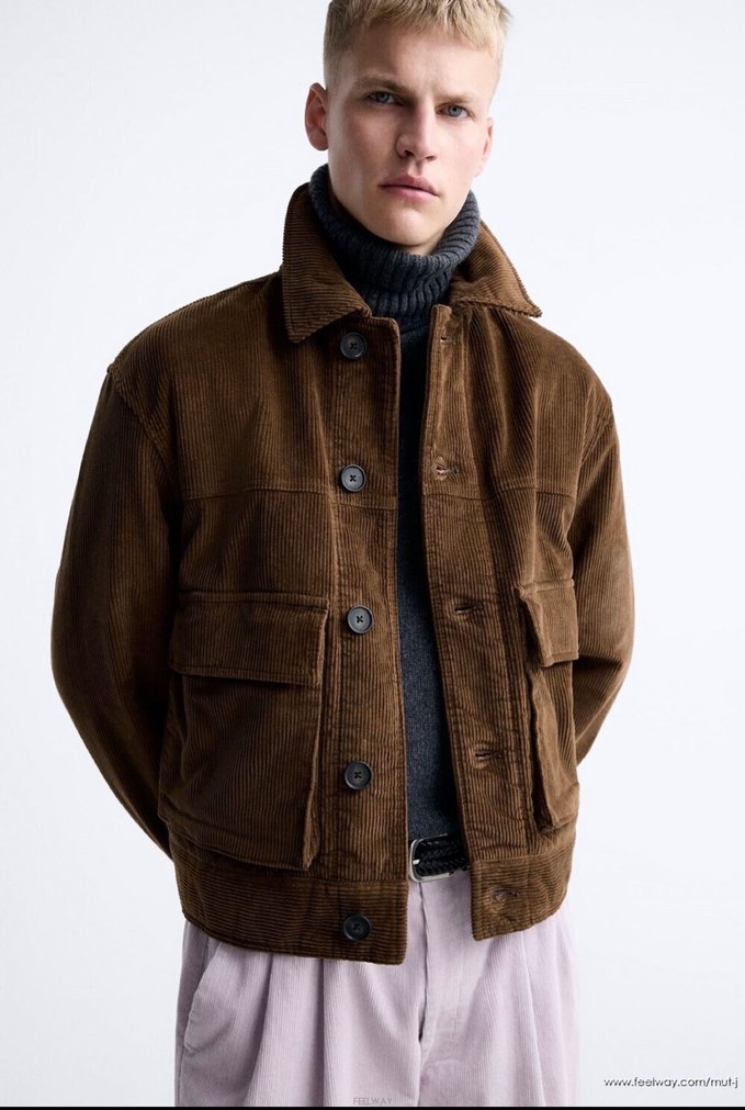 Zara kadife ceket - Görsel 2