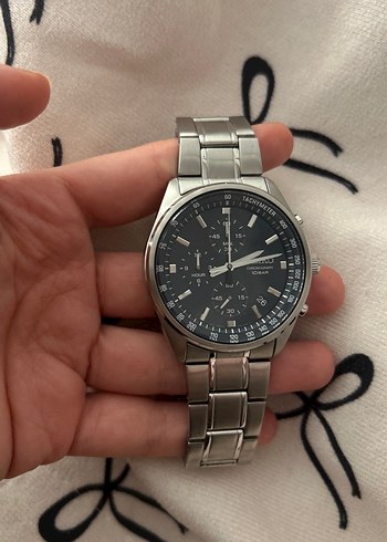 Seiko Lacivert Kadranlı Erkek Kol Saati