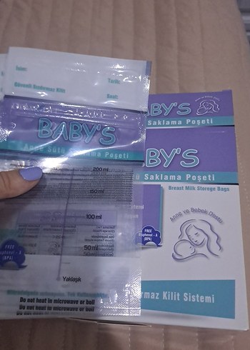Dermolife Bebek Anne Sütü Saklama Poşeti - Görsel 2