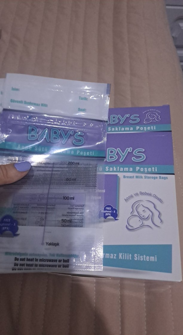 Dermolife Bebek Anne Sütü Saklama Poşeti - Görsel 2