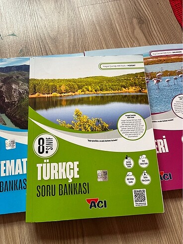 Beden Renk hiç kullanılmamış 3 adet test kitabı