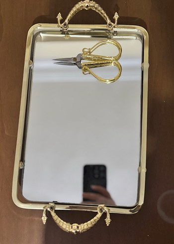 Altın Renkli Parlak nişan -söz  Makası - Görsel 4