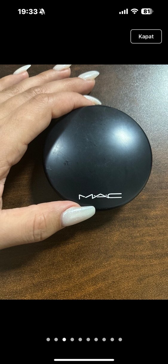 Dark Tan Mineralize Pudra Siyah Kutuda Mac - Görsel 2