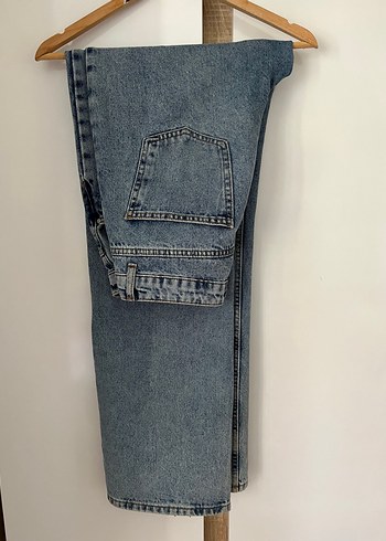 38 Beden mavi Renk Açık mavi straight jean