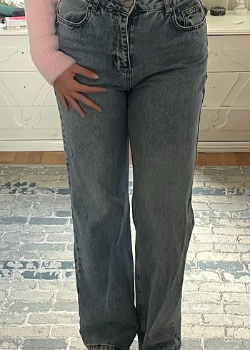 Açık mavi straight jean
