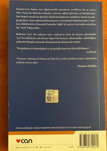 Babamın Yeri - Annie Ernaux