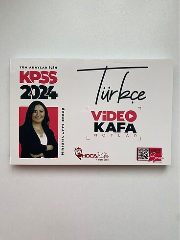 KPSS TÜRKÇE DERS VİDEO NOTU