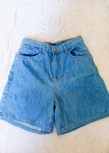 Mavi Kadın Loose Fit Kısa Denim Şort