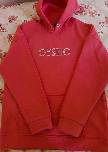 Pembe Kapüşonlu Oversize Sweatshirt - Görsel 3