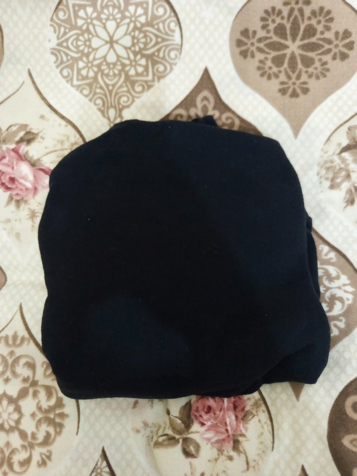 Siyah Baskılı Kadın Sweatshirt - Görsel 5