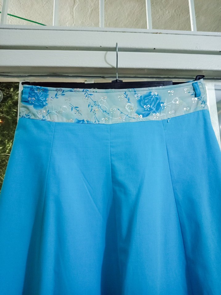 Mavi Bohem Uzun Etek - Görsel 4