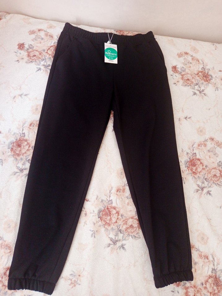 Siyah Kadın Rahat Kesim Eşofman - Görsel 2