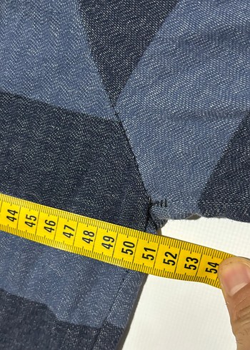 Erkek Lacivert Çizgili Uzun Kollu Polo Tişört - Görsel 5