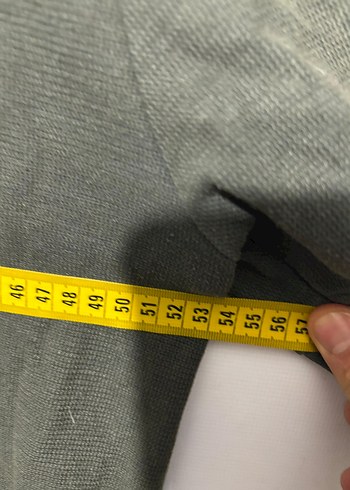 Erkek Haki Keten Polo Tişört - Görsel 4