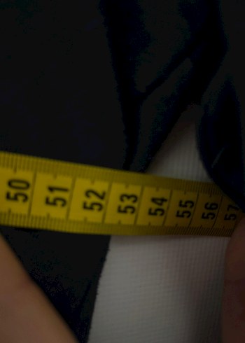 Uzun Kollu Kırmızı Siyah Çizgili Polo Tişört - Görsel 3