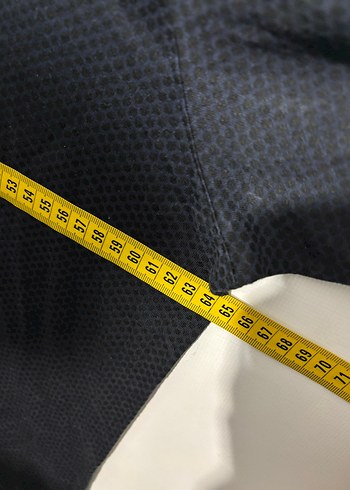 Erkek Siyah Keten Uzun Kollu Polo Tişört - Görsel 3