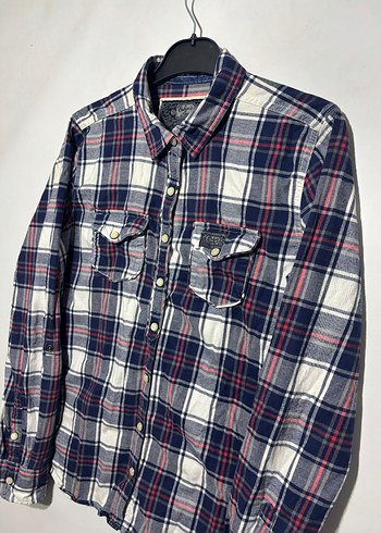 Erkek Çok Renkli Kareli Uzun Kollu Gömlek - Görsel 2