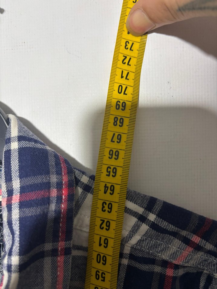 Erkek Çok Renkli Kareli Uzun Kollu Gömlek - Görsel 4