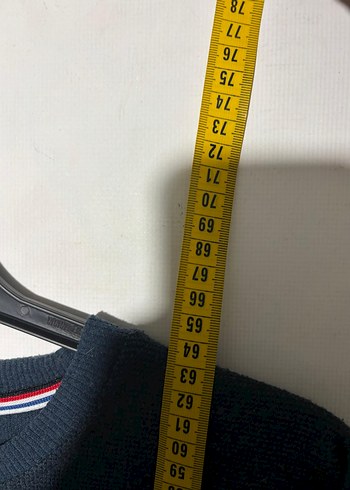 Erkek Lacivert Uzun Kollu Sweatshirt - Görsel 3