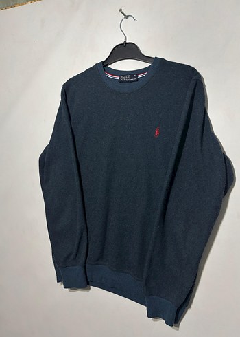 Erkek Lacivert Uzun Kollu Sweatshirt - Görsel 2