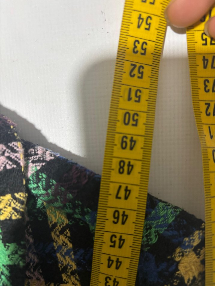 Düğmeli Çok Renkli Kadın Ceket - Görsel 4