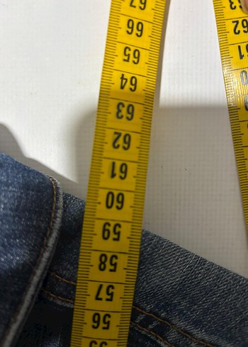 Düğmeli Lacivert Erkek Kot Ceket - Görsel 3