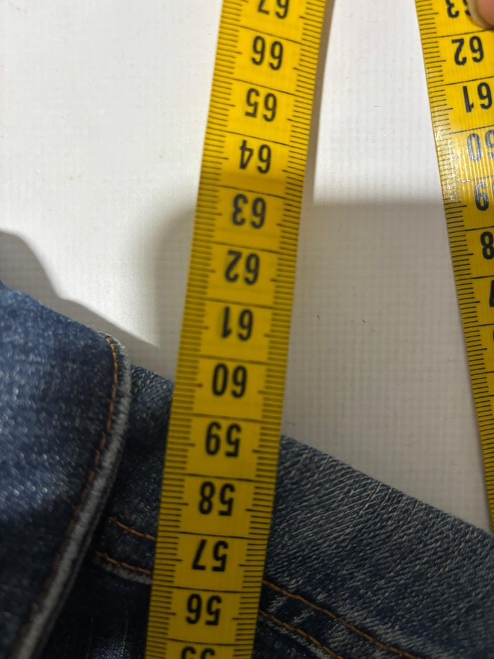 Düğmeli Lacivert Erkek Kot Ceket - Görsel 3