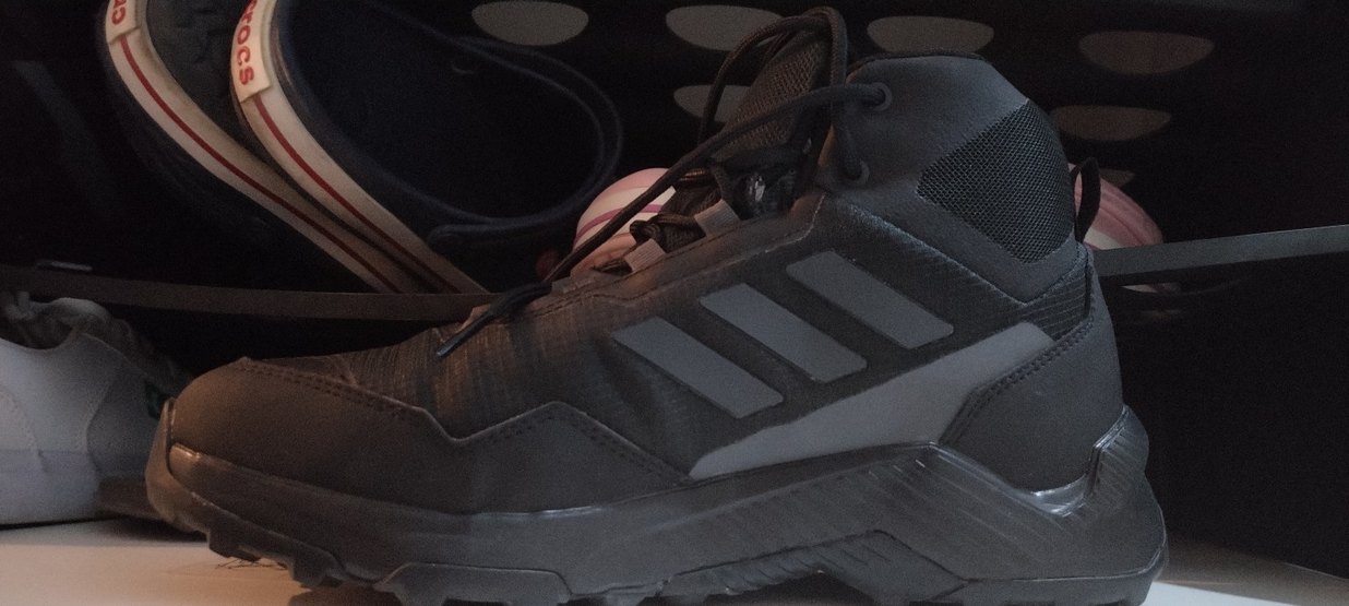 Adidas Erkek Siyah Outdoor Ayakkabı - Görsel 5