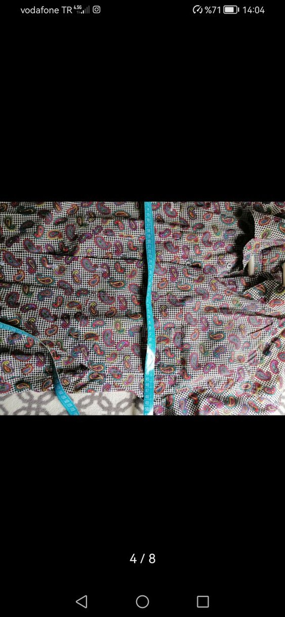 VINTAGE UNISEX GOMLEK - Görsel 3