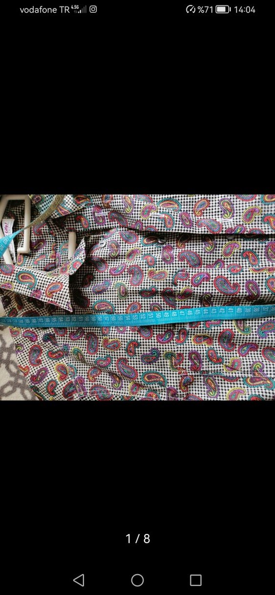 VINTAGE UNISEX GOMLEK - Görsel 2