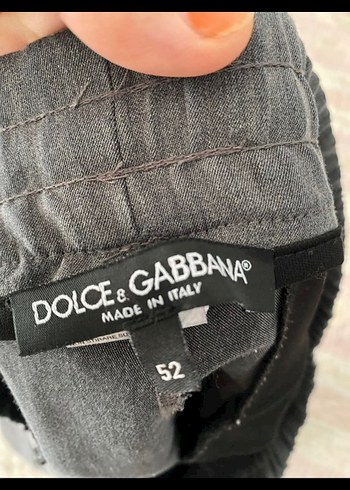 Gri Kadın Belden Bağlamalı Rahat Kumaş Pantolon - Görsel 2