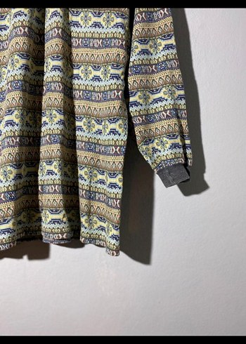 Bohem Tarzı Desenli Erkek sweatshirt - Görsel 3