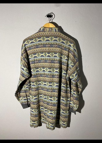 Bohem Tarzı Desenli Erkek sweatshirt - Görsel 6